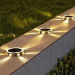 Waterproof Solar Outdoor Lamp For Decoration of Garden Lawn , Ice Tile Floor, Balcony WL012