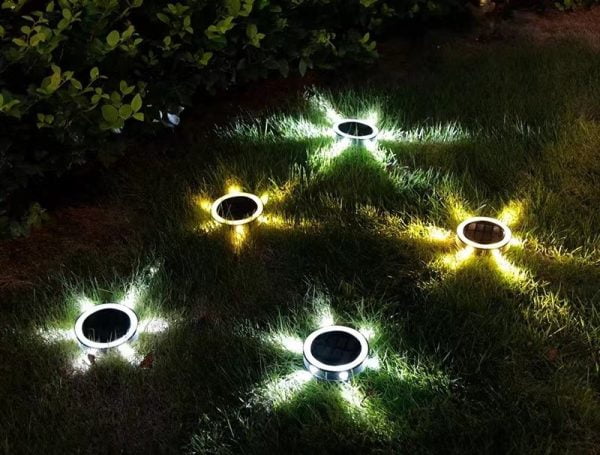 Waterproof Solar Outdoor Lamp For Decoration of Garden Lawn , Ice Tile Floor, Balcony WL012 - Image 5