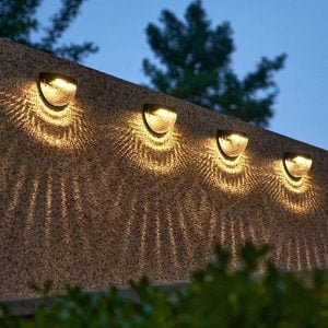 Soral Outdoor Lights for Courtyard Steps, Garden Walls, Drive-Trough etc WL013