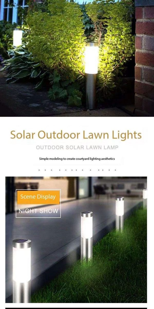 New Waterproof Outdoor LED Solar Lamp GL004 - Image 13