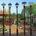 Modern Street Lamp Style LED Garden Lights - 3m High Pole Lamps  GL005
