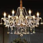 Luxury European Crystal Chandelier For Living Room WL027